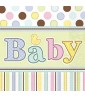 Baby Shower 'Tiny Bundle' Small Paper Plates (18ct)