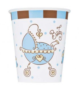 Baby Shower 'Baby Joy' 9oz Paper Cups (8ct)