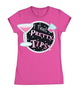 Bachelorette 'I Feel Pretty Tipsy' Adult T-Shirt (1ct)