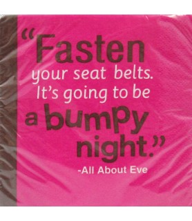 Bachelorette 'Fasten Your Seat Belts' Small Napkins (16ct)