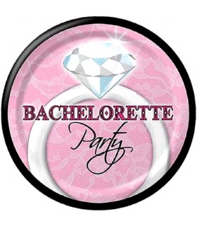 Bachelorette 'Sassy and Sweet' Small Paper Plates (8ct)