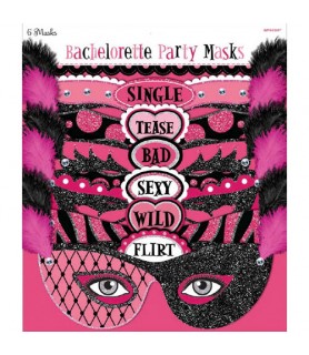 Bachelorette Party 'Team Bride' Assorted Masks / Favors (6ct)
