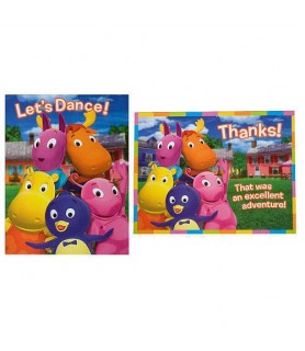 Backyardigans Invitations and Thank You Notes w/ Env. (8ct ea.)