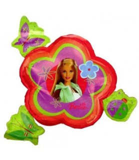 Barbie Garden Supershape Foil Mylar Balloon (1ct)