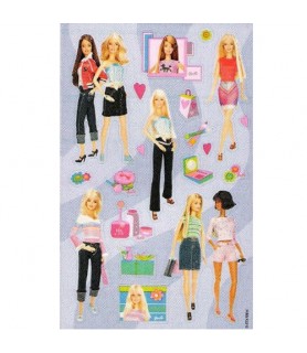 Barbie Beauty & Fashion Stickers (2 sheets)