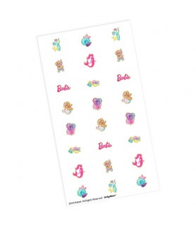 Barbie 'Dreamtopia Mermaid' Nail Decals (4 sheets)