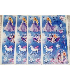 Barbie 'Magic of Pegasus' Stickers (4 sheets)