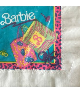 Barbie Vintage 1990 'Animal Print' Small Napkins (16ct)