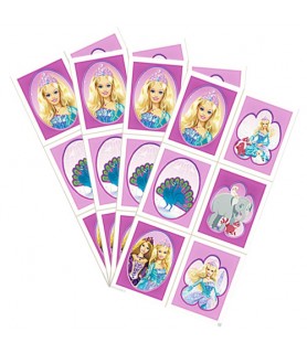 Barbie 'Island Princess' Stickers (4 sheets)