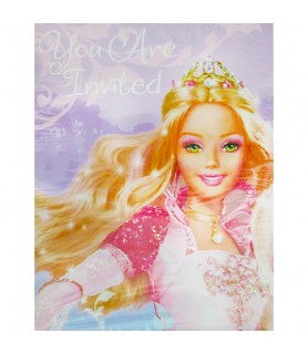 Barbie '12 Dancing Princesses' Invitations w/ Envelopes (8ct)