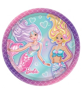 Barbie 'Dreamtopia Mermaid' Large Paper Plates (8ct)