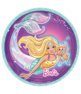 Barbie 'Dreamtopia Mermaid' Small Paper Plates (8ct)