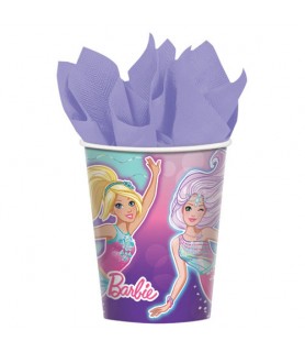 Barbie 'Dreamtopia Mermaid' 9oz Paper Cups (8ct)