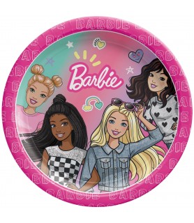Barbie 'Dream Together' Small Paper Plates (8ct)