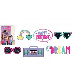 Barbie 'Dream Together' Scene Setter with Jumbo Photo Props (10pcs) 