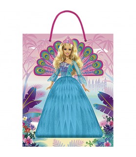 Barbie 'Island Princess' Honeycomb Dress Large Gift Bag (1ct)