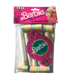 Barbie Vintage 1990 'Animal Print' Blowouts / Favors (8ct)