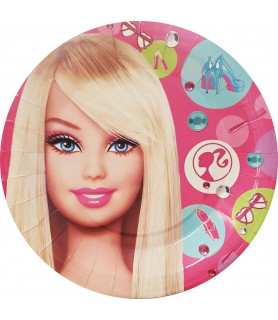 Barbie 'All Doll'd Up' Small Paper Plates (8ct)