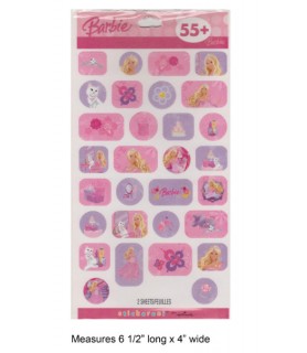 Barbie 'Perennial Princess' Stickers (2 sheets)