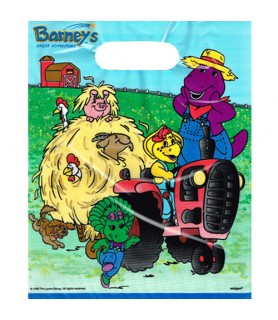 Barney Vintage 'Great Adventure' Favor Bags (8ct)