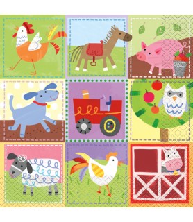 Farm Party Lunch Napkins (16ct)
