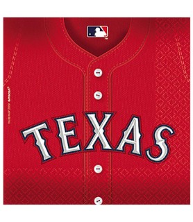 MLB Texas Rangers Lunch Napkins (36ct)