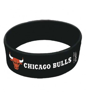 NBA Chicago Bulls Rubber Bracelets / Favors (6ct)