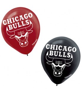 NBA Chicago Bulls Latex Balloons (6ct)