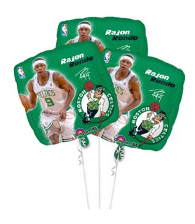 NBA Boston Celtics Rajon Rondo Foil Mylar Balloons (3ct)