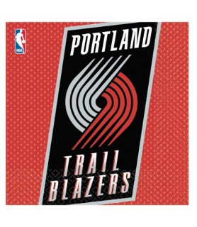 NBA Portland Trail Blazers Lunch Napkins (16ct)