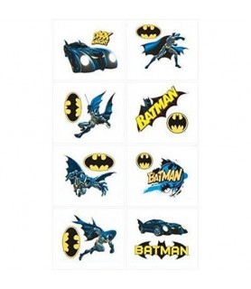Batman 'Heroes and Villains' Temporary Tattoos (1 sheet)