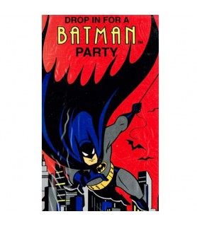 Batman Vintage 1992 'The Animated Series' Invitations w/ Envelopes (8ct)