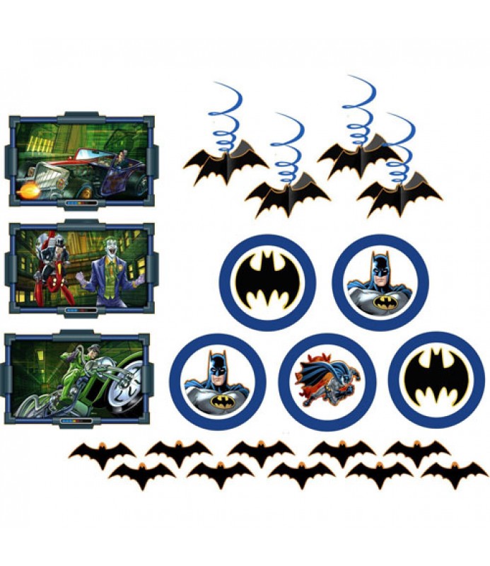 Batman Room Decorating Kit 22pc   24328 693x800 