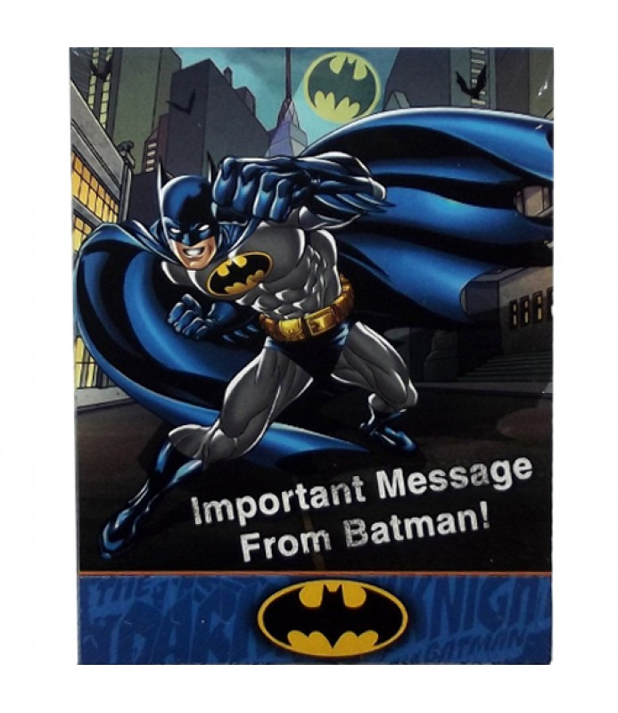 Batman 'Dark Knight' Invitations and Thank You Cards w/ Envelopes (8ct)