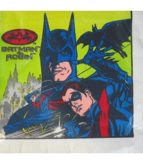 Batman Vintage 1997 'Batman & Robin' Lunch Napkins (16ct)