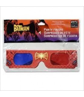 Batman 'The Batman' 3-D Glasses / Favors (4ct)