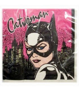 Catwoman Vintage 1991 Lunch Napkins (16ct)
