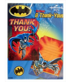 Batman 'Heroes and Villains' Thank You Notes w/ Env. (8ct)