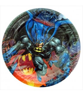 Batman Vintage 2001 Large Paper Plates (8ct)