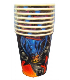 Batman Vintage 2001 9oz Paper Cups (8ct)