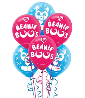 Beanie Boos Latex Balloons (6ct)