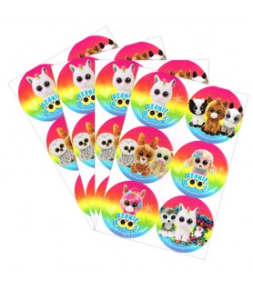 Beanie Boos Stickers (4 sheets)