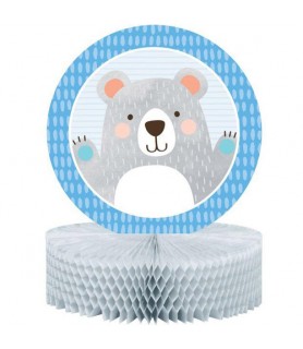 1st Birthday 'Bear' Honeycomb Centerpiece (1ct)