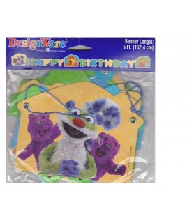 Bear in the Big Blue House Happy Birthday Banner (1ct)