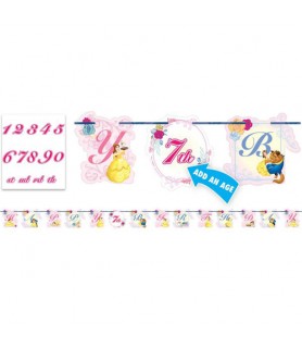 Beauty and the Beast 'Dream Big' Jumbo Letter Banner Kit (1ct)
