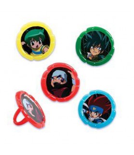 Beyblade Cupcake Rings / Toppers (12ct)