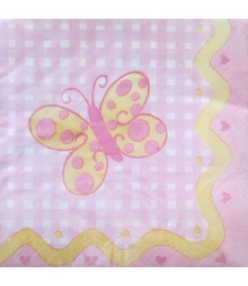 Baby Shower 'Smiles and Giggles' Small Napkins (16ct)