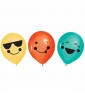 Birthday 'All Smiles' Latex Balloons (6ct)