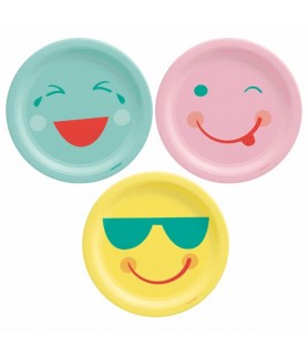 Birthday 'All Smiles' Small Paper Plates (8ct)