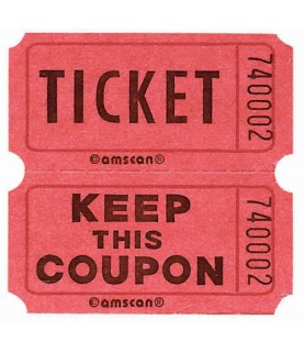 Red Double Roll Tickets (2000ct)